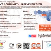 City's community incontro 7 maggio 2021